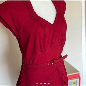 Deep red Stop Staring! dress
Size: L